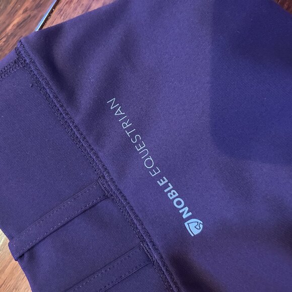 Noble Equestrian Pants Women's Small Purple Balance Tight Booty Boost - Picture 5 of 7